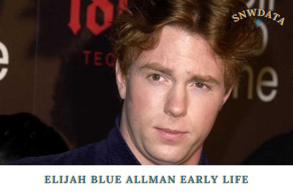 Elijah Blue Allman Early Life