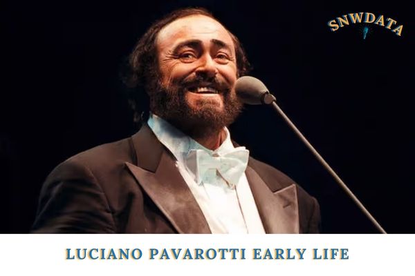 Luciano Pavarotti Early Life